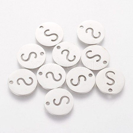 Non-Tarnish 201 Stainless Steel Charms STAS-Q201-T051-S-1