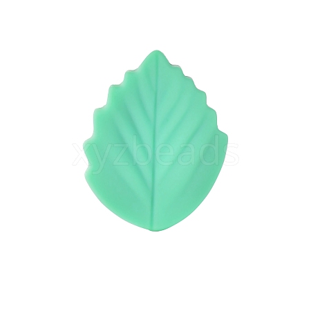 Leaf Food Grade Eco-Friendly Silicone Beads PW-WGEB31B-02-1