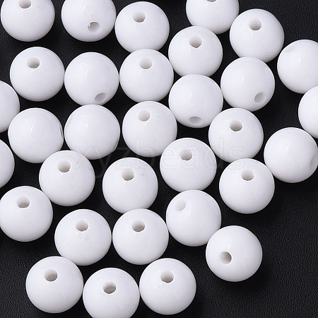 Opaque Acrylic Beads LS-X-MACR-S370-C12mm-01-1