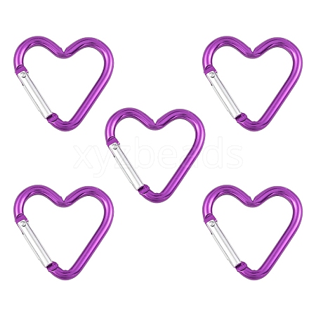 5Pcs Zinc Alloy Spring Gate Rings FIND-YW0010-59B-1