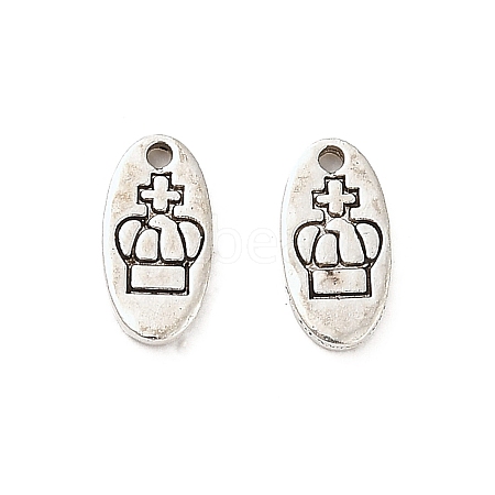 Tibetan Style Alloy Pendants PALLOY-R145-18B-AS-1