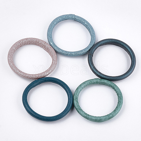 Silicone Bangles/Key Rings BJEW-T008-08-1