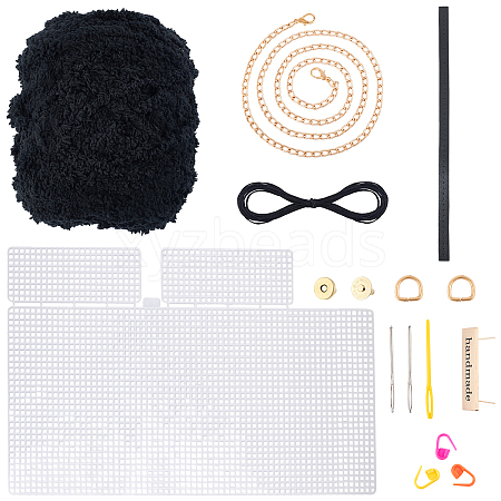 DIY Knitting Crochet Bags Kit DIY-WH0189-91A-1