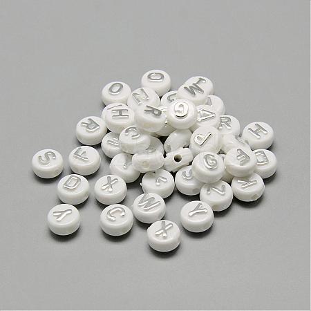 Plating Acrylic Beads SACR-S297-10-1