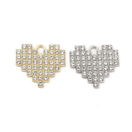 Alloy Rhinestone Pendants PALLOY-I217-05-1