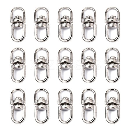 Alloy Double Eye Swivel Clasps LS-X-PALLOY-E385-14P-1