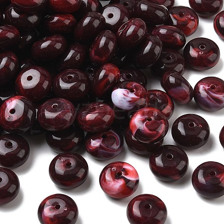 Two Tone Acrylic Beads AC-CBABA33-01H-1