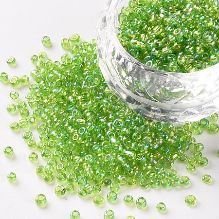 (Repacking Service Available) Round Glass Seed Beads SEED-C016-2mm-164-1