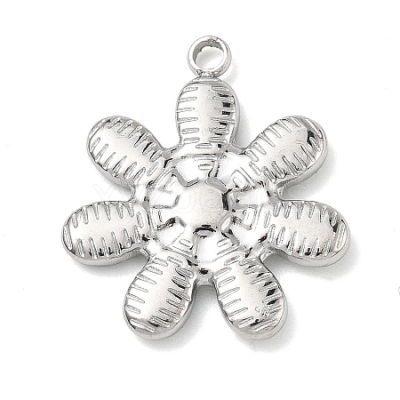 304 Stainless Steel Pendants STAS-D213-01C-P-1