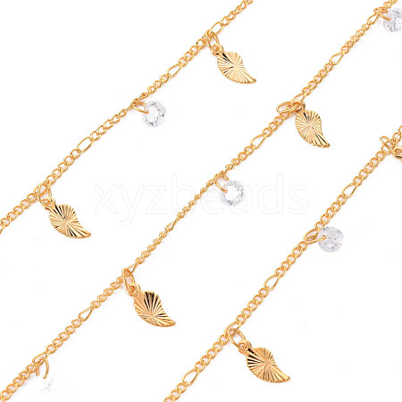 Handmade Brass Curb Chains CHC-S012-046-1