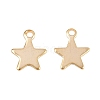 201 Stainless Steel Charms STAS-F039-04A-G-1
