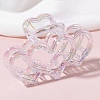 Heart Resin Claw Hair Clips PW-WGE4227-04-1