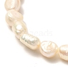 Natural Pearl Stretch Bracelets for Women Girl BJEW-JB06855-02-4