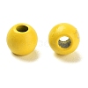 Spray Painted 202 Stainless Steel Beads STAS-G340-01F-2