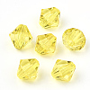 Transparent Acrylic Beads TACR-S146-8mm-09-2
