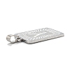 Non-Tarnish 304 Stainless Steel Pendants STAS-K216-48Y-P-3