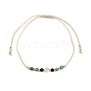 Natural stone constellation bracelet with 12 zodiac signs X-NR2952-2-1