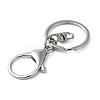 Alloy Keychain Clasp Findings KEYC-D050-03P-2