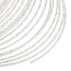 Textured Iron Beading Wire for Wire Wrap DIY Jewelry Making MW-L001-01C-S-2