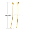 Brass Ball Head pins X1-KK-R020-06G-2