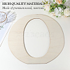 Letter Unfinished MDF Sheets WOOD-WH20012-008O-7