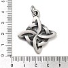 304 Stainless Steel Pendants STAS-G343-01AS-3