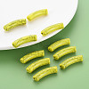 Opaque Crackle Acrylic Beads X1-MACR-S372-001N-7