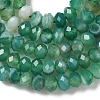 Natural Banded Agate Beads Strands G-D344-A34-05-5