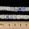 Electroplate Glass Beads Strands EGLA-M031-01A-HR11-4