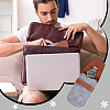 Portable PU Leather & Felt Single Watch Pouch Storage Bags ABAG-WH0248-501B-5