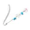 Tibetan Style Alloy Hook Bookmarks AJEW-JK00342-5