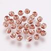 Brass Spacer Beads KK-G312-01RG-5mm-RG-1