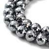 Terahertz Stone Beads Strands G-P514-D01-01-3