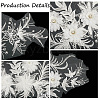 Polyester Acrylic Rhinestones Applique embroidery ABS Sequins FIND-WH20019-165A-04-5
