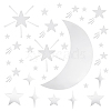 Star Acrylic Mirror Wall Stickers DIY-PH0017-37B-1
