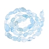 Natural Aquamarine Beads Strands X-G-R445-8x10-36-2