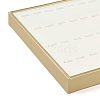 4 Rows Imitation Leather Jewelry Pendant Trays CON-G023-04A-3