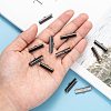 Iron Ribbon Crimp Ends E182Y-B-4