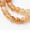 Natural Carnelian Beads Strands G-G735-64-4mm-3
