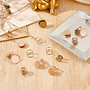 16Pcs 4 Styles 304 Stainless Steel Cuff Earrings EJEW-HS0001-37-4