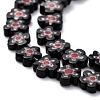 Handmade Millefiori Glass Bead Strands LAMP-J035-8mm-19-2