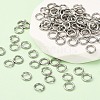 Tarnish Resistant 304 Stainless Steel Open Jump Rings X-STAS-Q186-02-5x0.8mm-4