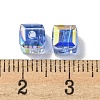Electroplate Glass Beads EGLA-Z004-04A-08-3