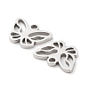 316 Surgical Stainless Steel Charms STAS-Q314-12P-2