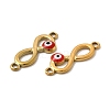 201 Stainless Steel Enamel Connector Charms STAS-P320-16G-01-2