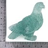 Natural Fluorite Carved Eagle Figurines Statues for Home Office Desktop Feng Shui Ornament G-Q172-10B-3