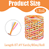 6 Colors Raffia Paper Cords OCOR-WH0063-110A-2