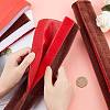2 Pairs 2 Style Pleuche with PU Leather Door Handle Protective Casing AJEW-GF0003-07C-3