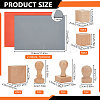 Laserable Rubber DIY-BC0013-30-2