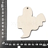 Halloween Printed Wooden Big Pendants WOOD-I016-01D-3